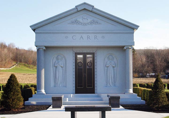 Family Mausoleum - Carr Memorial - A Friedman And Sons - Jewish Memorials