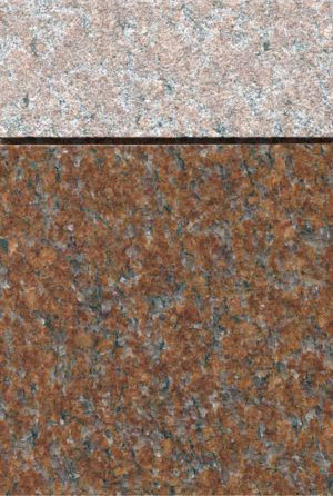 Granite Colors - American Red - A Friedman And Sons - Jewish Memorials
